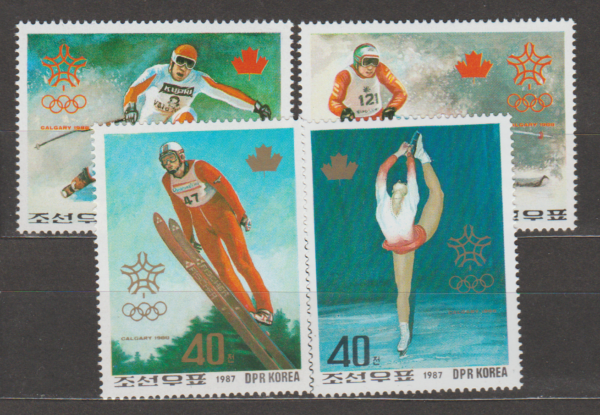 OLIMPIADA ZIMOWA KOREA MI.2879-2882**