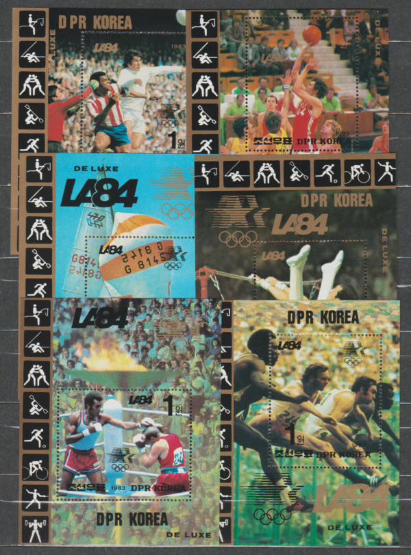 OLIMPIADA LETNIA KOREA MI.BL.157-162**