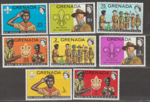 SKAUTING GRENADA MI.488-495**