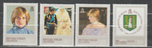 KSIĘŻNA DIANA WYSPY DZIEWICZE MI.432-435**