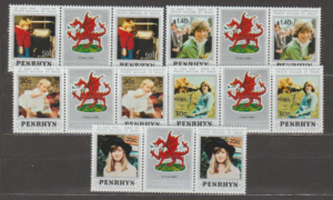 KSIĘŻNA DIANA PENRHYN MI.274-283**Z.P