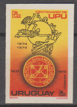 UPU URUGWAJ MI.1374**Z BLOKU