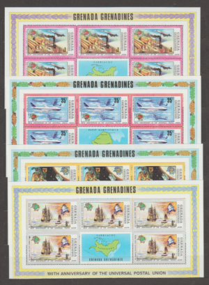 UPU GRENADA I GRENADINES MI.ARK.26-29**