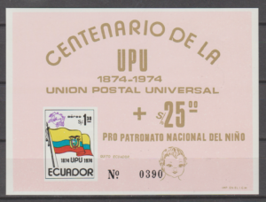 UPU EKWADOR MI.BL.67**