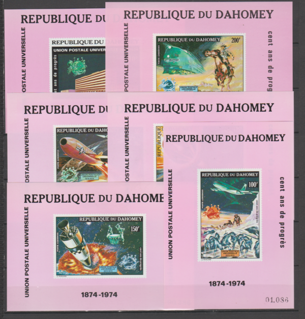 SATELITY DAHOMEY MI.BL.31-36**