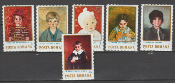DZIEŃ DZIECKA RUMUNIA MI.4096-4101**