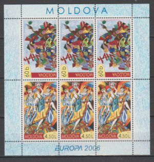 EUROPA MOŁDAWIA MI.H-BLATT 7**