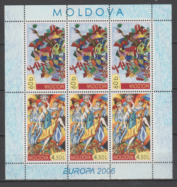 EUROPA MOŁDAWIA MI.H-BLATT 7**