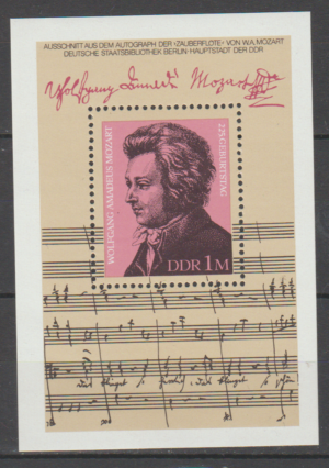 W.A.MOZART DDR MI.BL.62**