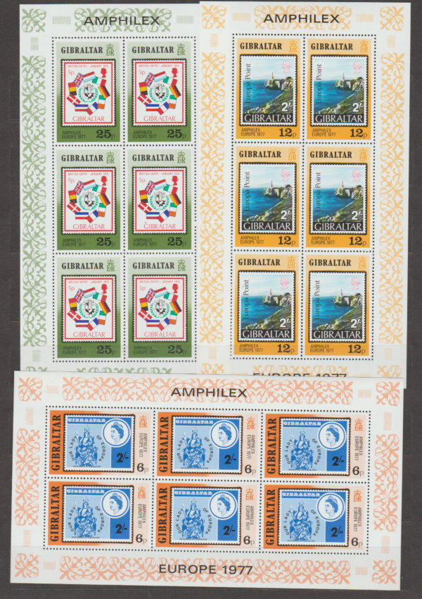 EUROPA GIBRALTAR MI.ARK.364-366**