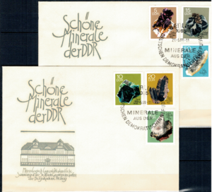 FDC MINERAŁY DDR MI.1468-1473