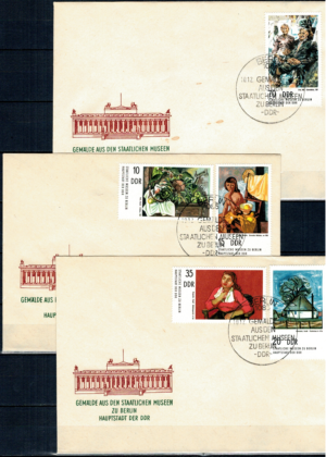 FDC MALARSTWO DDR MI.2001-2005