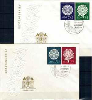FDC KORONKA DDR MI.1185-1188