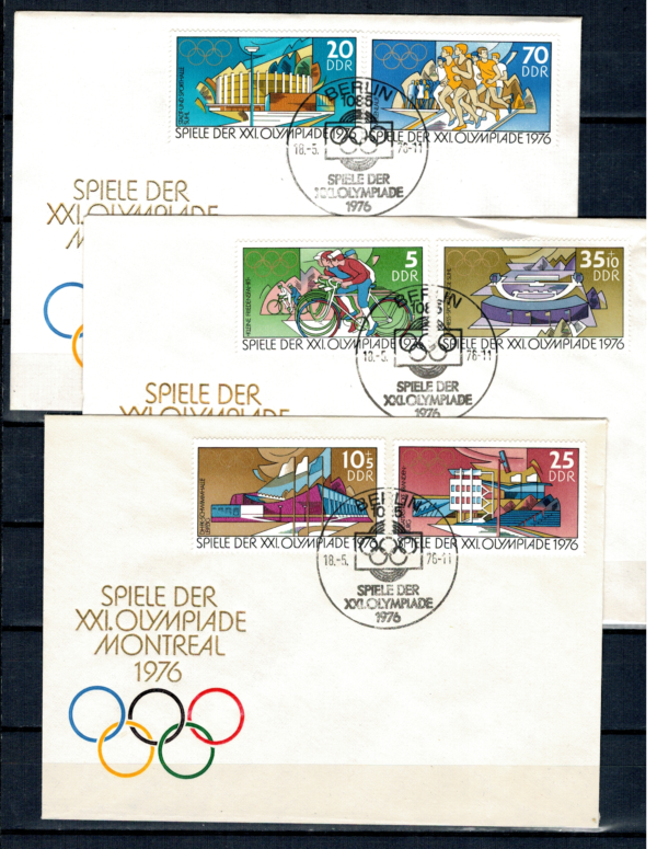 FDC OLIMPIADA DDR MI.2126-2131