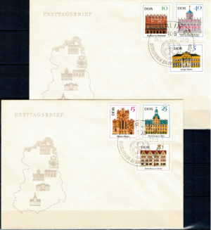 FDC ARCHITEKTURA DDR MI.1245-1250