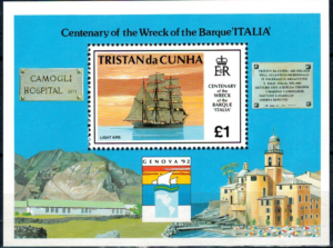 MARYNISTYKA TRISTAN DA CUNHA MI.BL.24**