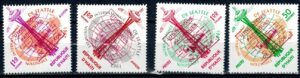 LOT W KOSMOS HAITI MI.744 A-D**
