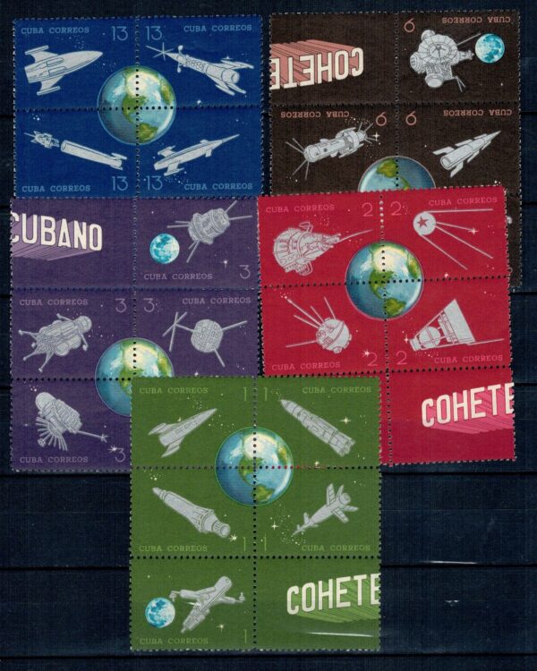 LOT W KOSMOS KUBA MI.918-942**