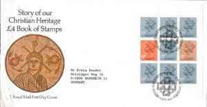 FDC KRÓLOWA ELŻBIETA II ANGLIA MI.H-BLATT 121