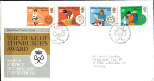 FDC ROCZNICA ANGLIA MI.886-889
