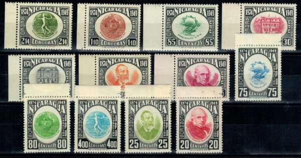 UPU NIKARAGUA MI.1010-1021**