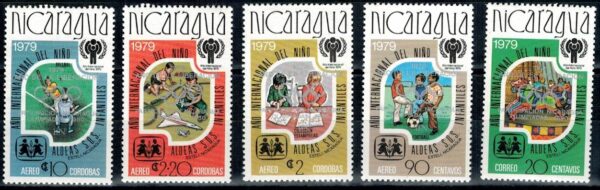 DZIEŃ DIECKA NIKARAGUA MI.2154-2158**