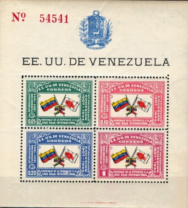 FLAGI WENEZUELA MI.BL.1**