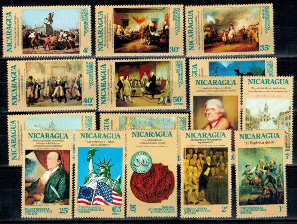 ROCZNICA NIKARAGUA MI.1852-1866**