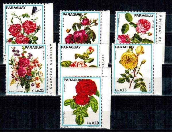 RÓŻE PARAGWAJ MI.2537-2543**