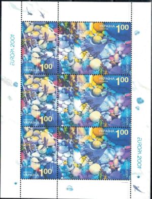 EUROPA CEPT UKRAINA MI.ARK.444-445**
