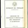 OLIMPIADA SPORTOWA PARAGWAJ MI.BL.67I** W KARNECIE
