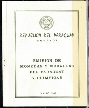 OLIMPIADA SPORTOWA PARAGWAJ MI.BL.67I** W KARNECIE