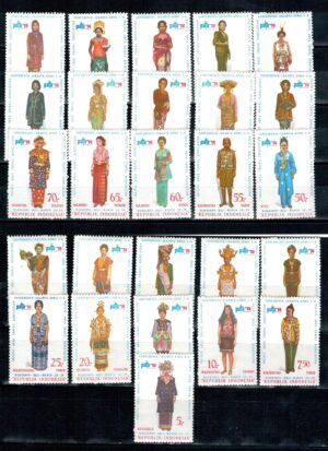 STROJE LUDOWE INDONEZJA MI.751-776**