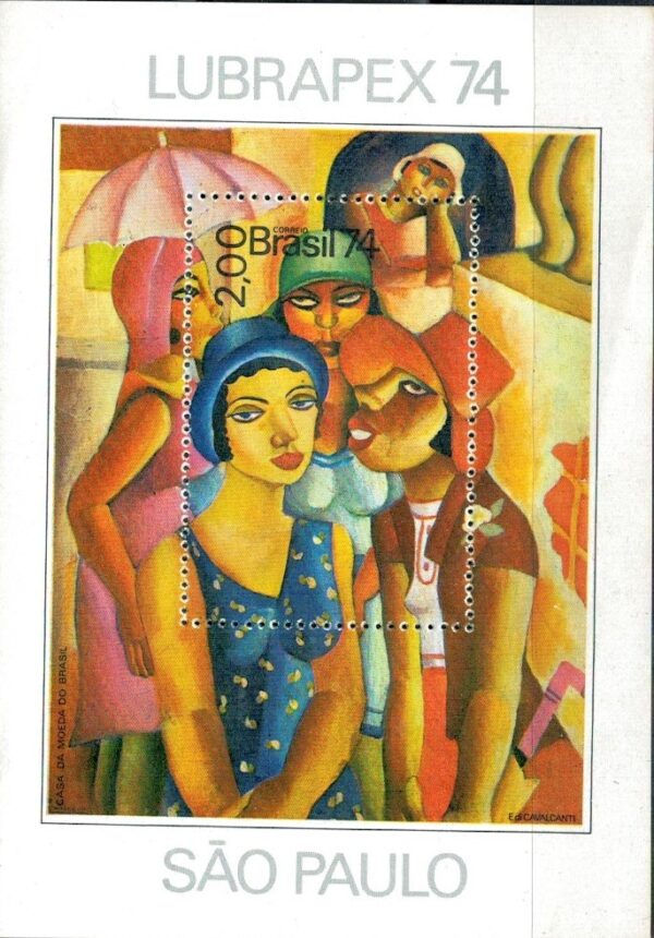 SZTUKA BRAZYLIA MI.BL.36**