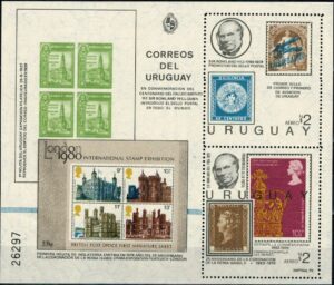 DZIEŃ ZNACZKA URUGWAJ MI.BL.45**