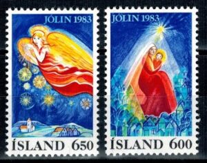BOŻE NARODZENIE ISLANDIA MI.608-609**