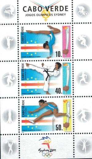 OLIMPIADA LETNIA ZIELONY PRZYLĄDEK MI.BL.33**