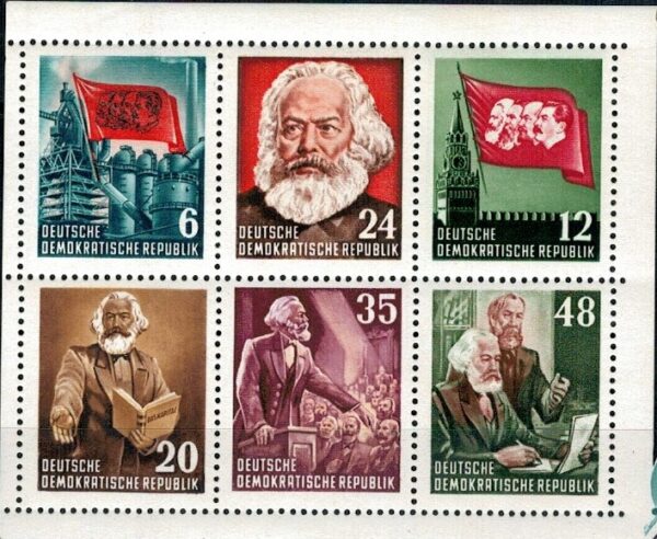KARL MARX DDR MI.386-391A**