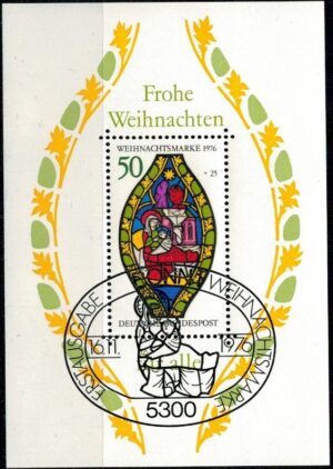 BOŻE NARODZENIE RFN MI.BL.13 KASOWANE