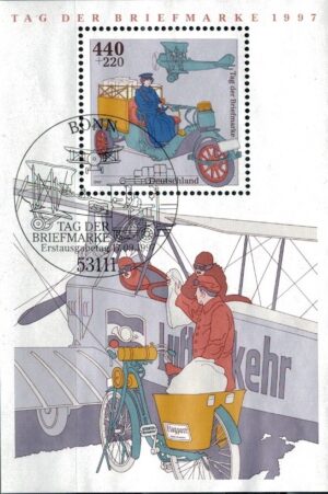 DZIEŃ ZNACZKA RFN MI.BL.41 KASOWANE
