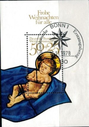 BOŻE NARODZENIE RFN MI.BL.17 KASOWANE