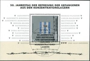 ROCZNICA WYZWOLENIA OBOZU KONCENTRACYJNEGO RFN MI.BL.32 KASOWANE