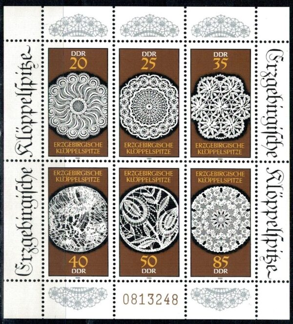 KORONKA DDR MI.3215-3220**