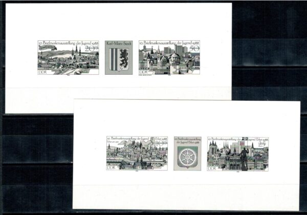 ROCZNICA DDR MI.748/754** CZARNODRUK