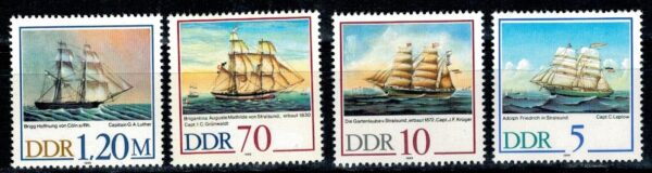 MARYNISTYKA DDR MI.3198-3201**