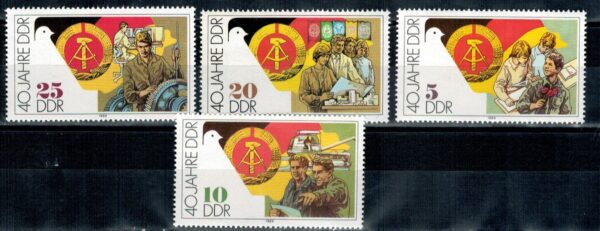 ROCZNICA DDR MI.3279-3282**