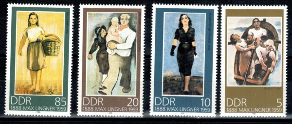 MALARSTWO DDR MI.3209-3212**
