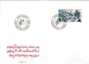 FDC KOMPOZYTOR LIECHTENSTEIN MI.963