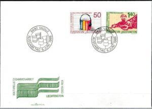 FDC EUROPA LIECHTENSTEIN MI.945-946I
