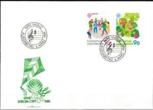 FDC EUROPA CEPT LIECHTENSTEIN MI.960-961